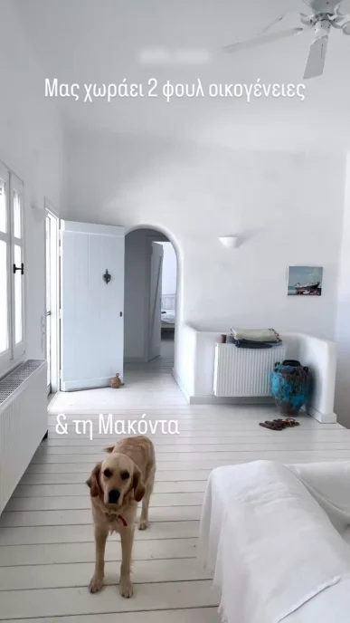 Η Ελιάνα Χρυσικοπούλου μας ξεναγεί στη βίλα που μένει στην Τήνο: «Εδώ ήμουν όταν έχασα τη μαμά μου, εδώ όταν έπαιρνα διαζύγιο» 1 Η Ελιάνα Χρυσικοπούλου μας ξεναγεί στη βίλα που μένει στην Τήνο: «Εδώ ήμουν όταν έχασα τη μαμά μου, εδώ όταν έπαιρνα διαζύγιο»