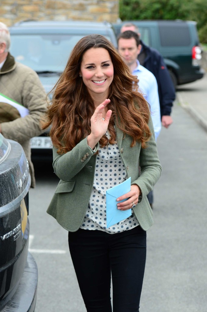 The Duke and Duchess of Cambridge attending the Ring of Fire Marathon, Anglesey