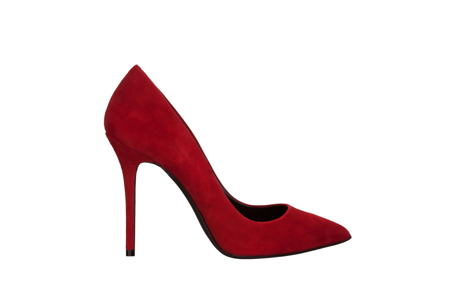 red shoe