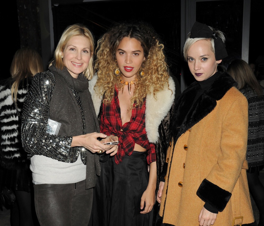Celebrities attend Alice and Olivia by Stacey Bendet and David Choe for a night of fashion and art in NYC