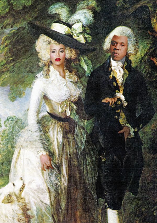Carter Family Portraits - J a y Z, Queen B and Solange get the high art treatment