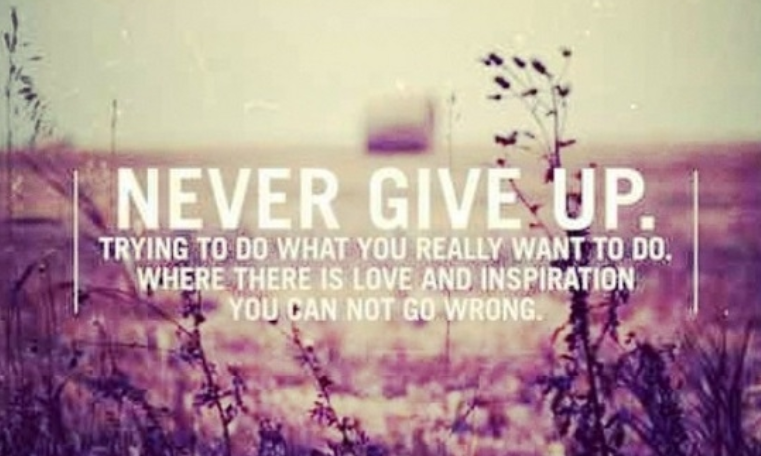 never