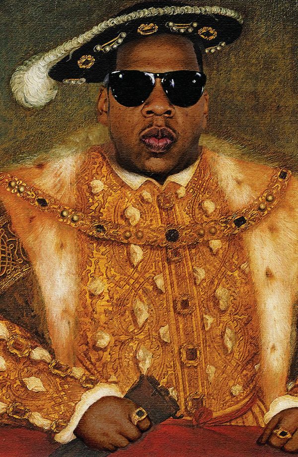 Carter Family Portraits - J a y Z, Queen B and Solange get the high art treatment