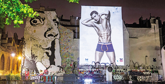 Cristiano Ronaldo models new underwear range