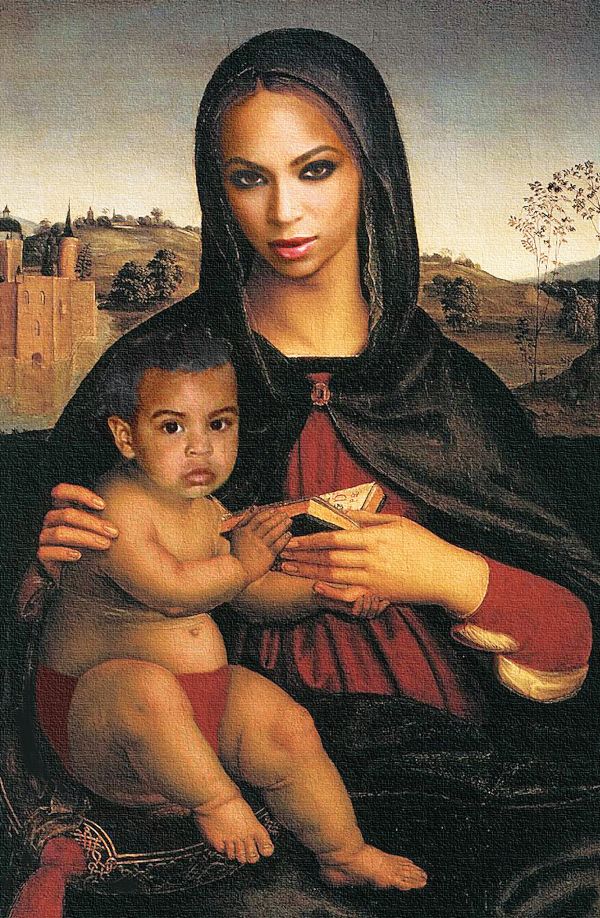 Carter Family Portraits - J a y Z, Queen B and Solange get the high art treatment