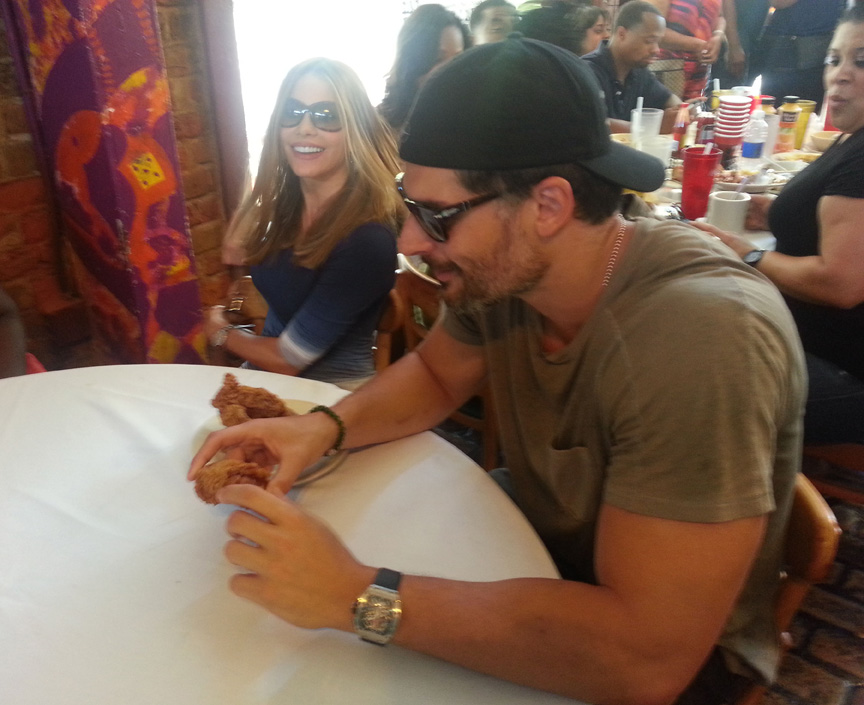 EXCLUSIVE: *NO WEB UNTIL 11AM PST, JULY 9* *PREMIUM RATES APPLY* Sofia Vergara and Joe Manganiello on a date in New Orleans on July 6, 2014