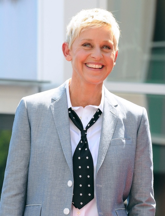 Ellen DeGeneres Honored With Star On The Hollywood Walk Of Fame