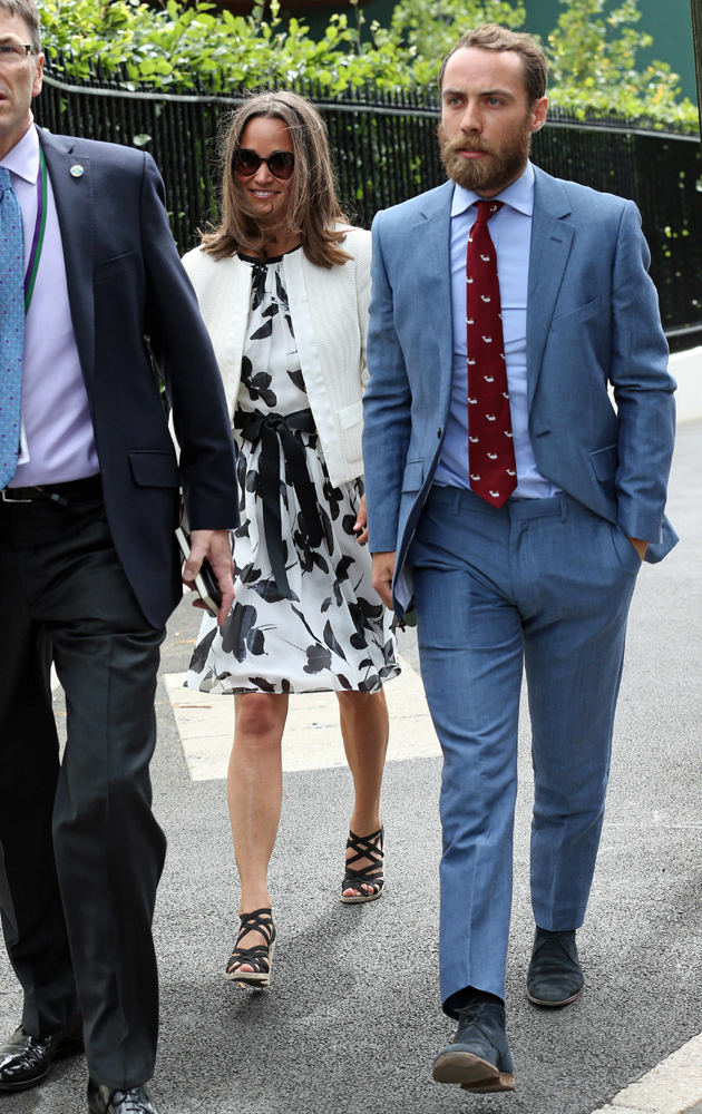 Pippa and James Middleton