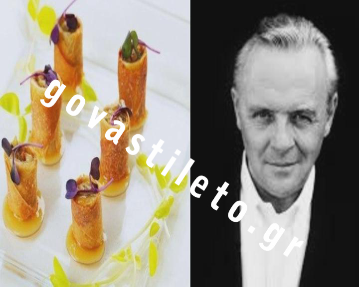 Antony Hopkins VEGETABLE SPRING ROLL CHINESE MUSTARD FROM CHINOIS