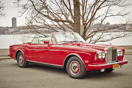 Lady Gaga's slassic Rolls-Royce Corniche III Convertible goes under the Hammer in New York