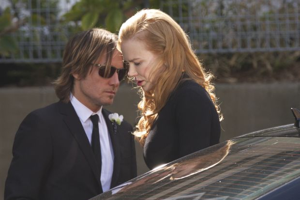 Nicole Kidman arrives for her fathers funeral, Sydney
