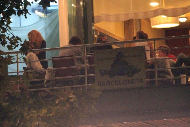 Shakira and Gerard Pique with family and friends celebrate Shakira's fathers 81 birthday