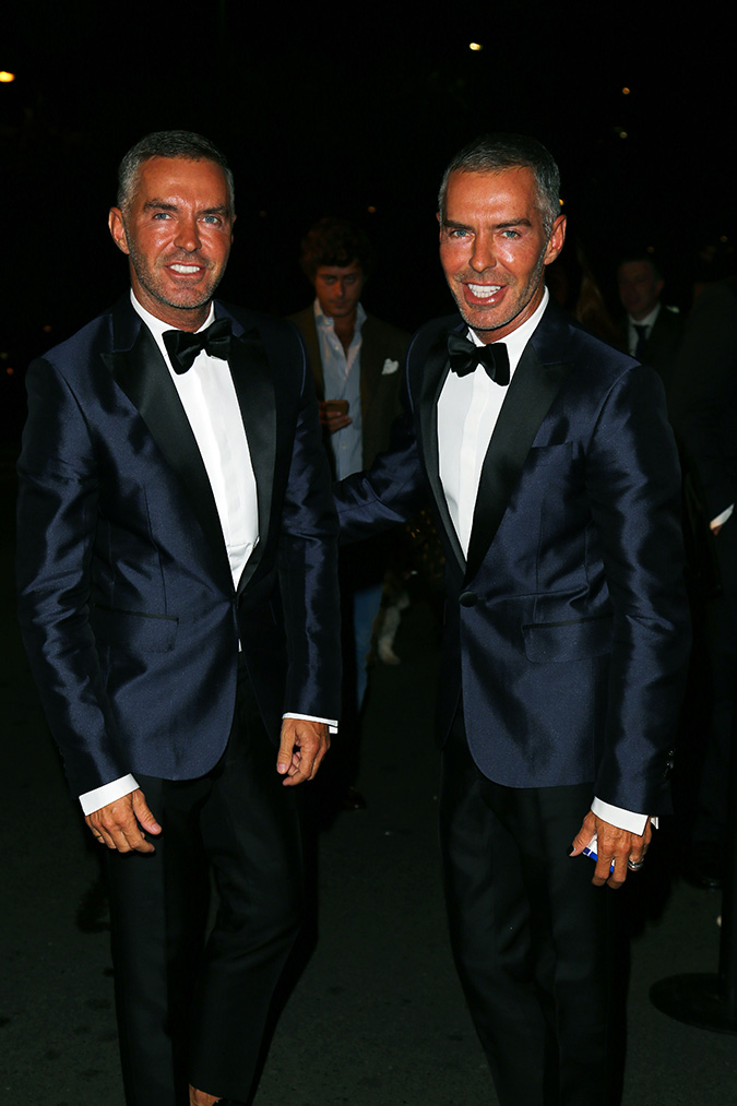 Stars arrive at the Vogue Archive party